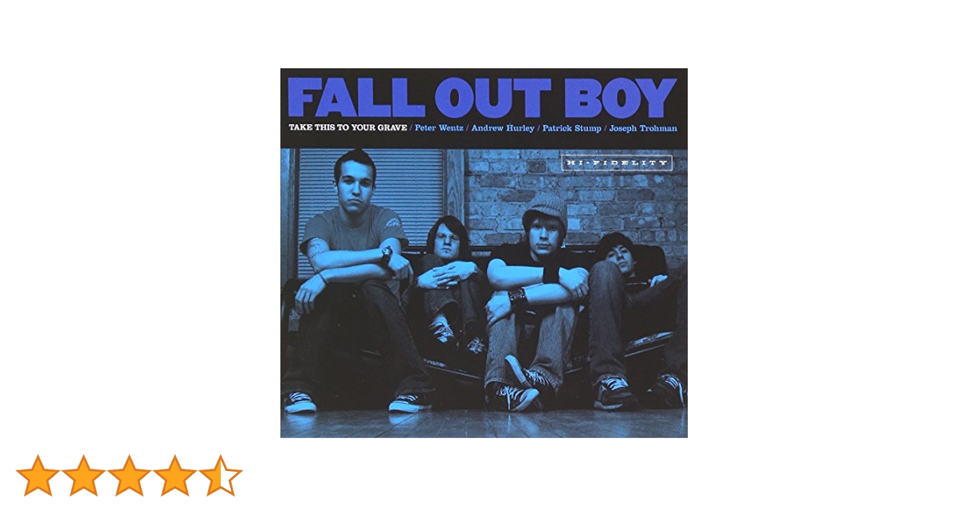 洋楽 Fall Out Boy Take This To Your Grave CD 617MEmsUCEL._UF1000,1000_QL80_.jpg